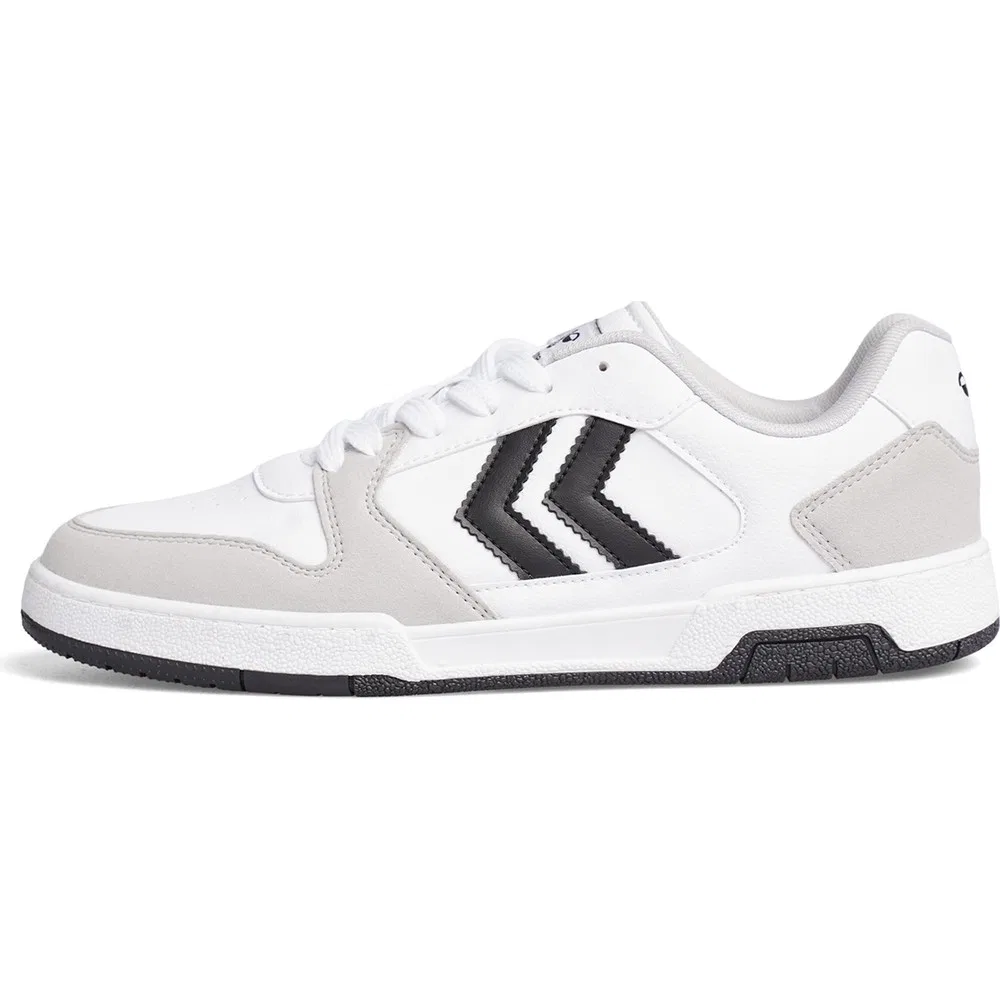 Детские спортивные кроссовки с дышащей структурой, белые Hummel