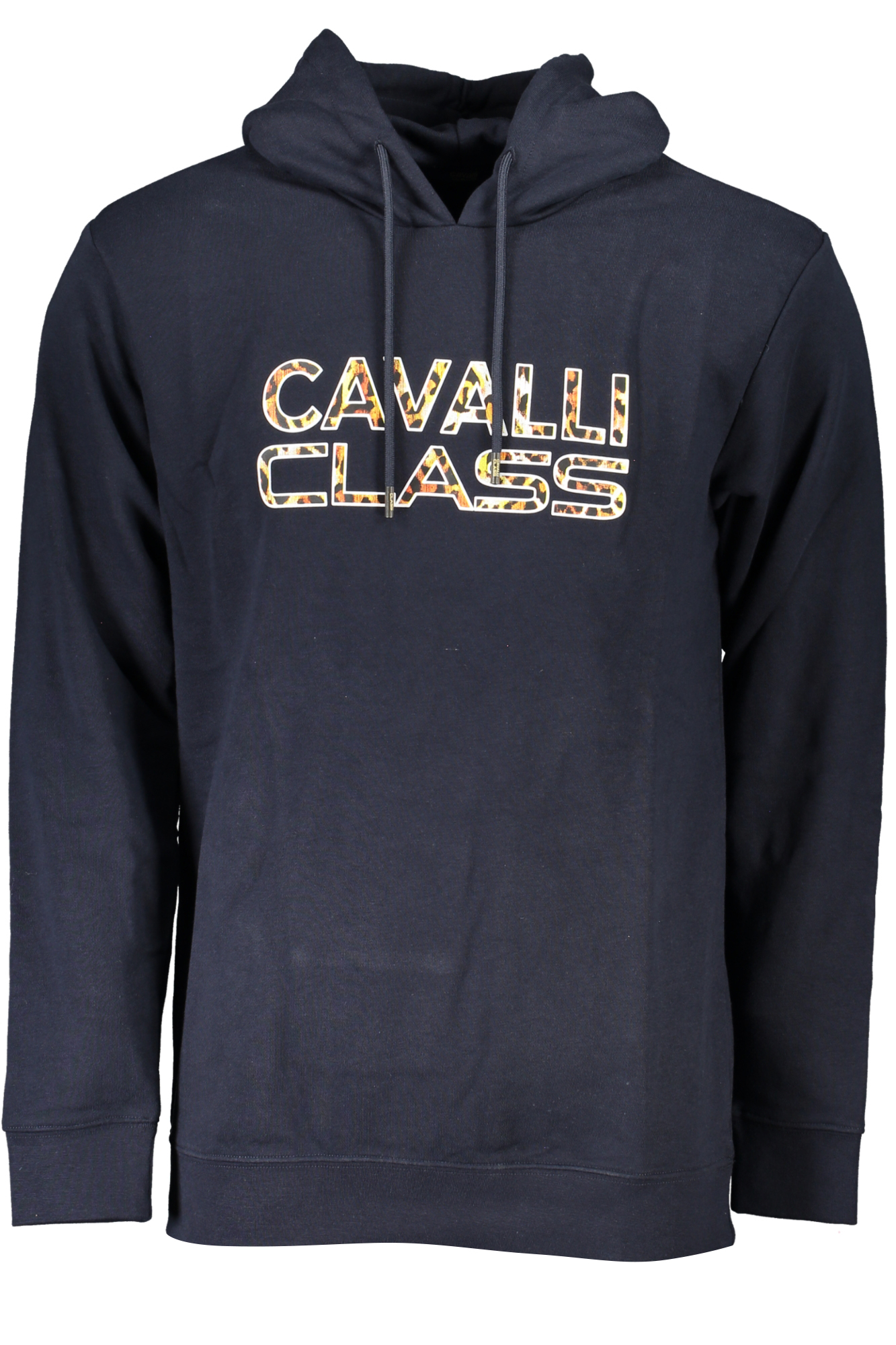 

Толстовка мужская Cavalli Class с леопардовым принтом, синий