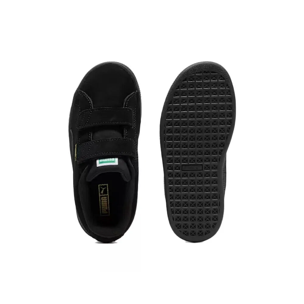 Детские кроссовки из замши Suede Classic V PS Puma, Bunt Schwarz — фото 4