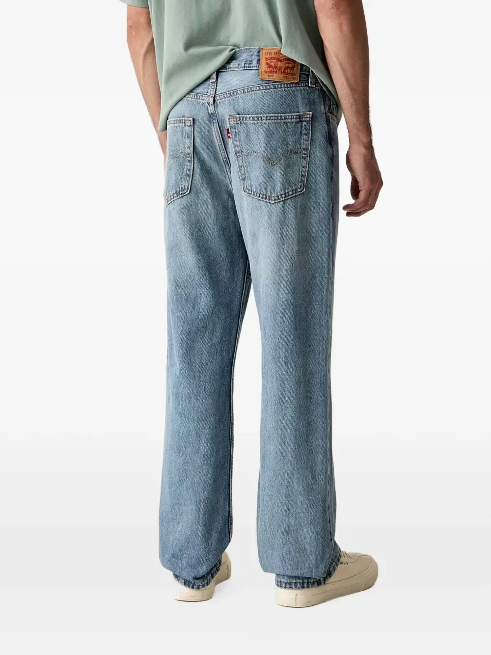 Джинсы свободного кроя 565 Levi's, синий — фото 3