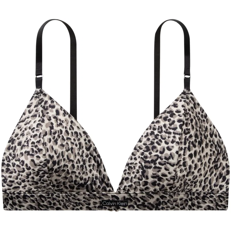 Женский бюстгальтер с принтом Leopard Print Calvin Klein, Leopard Print