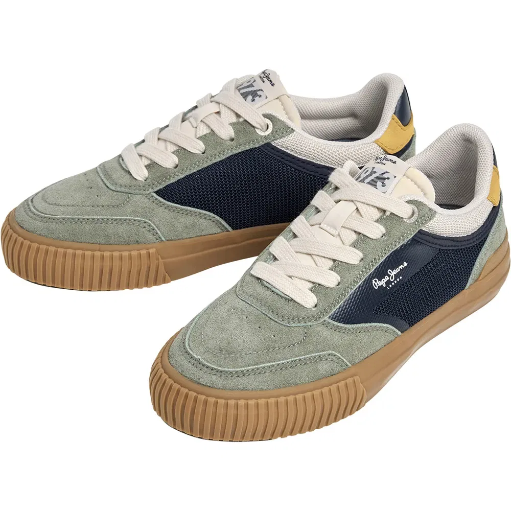 Детские кроссовки для мальчиков Kenton Street Pepe jeans, Green — фото 3