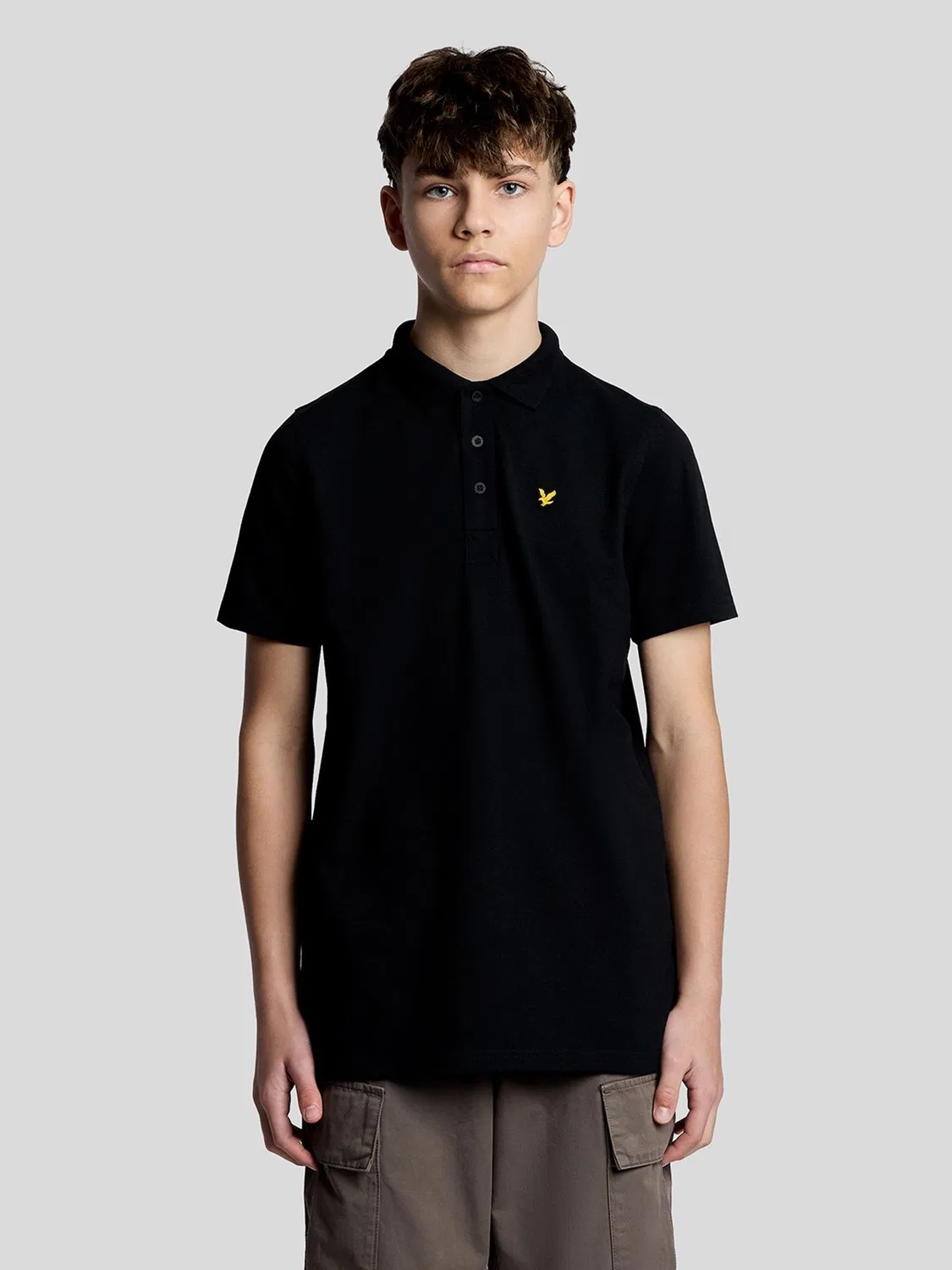Поло Lyle & Scott Core Sports, черный