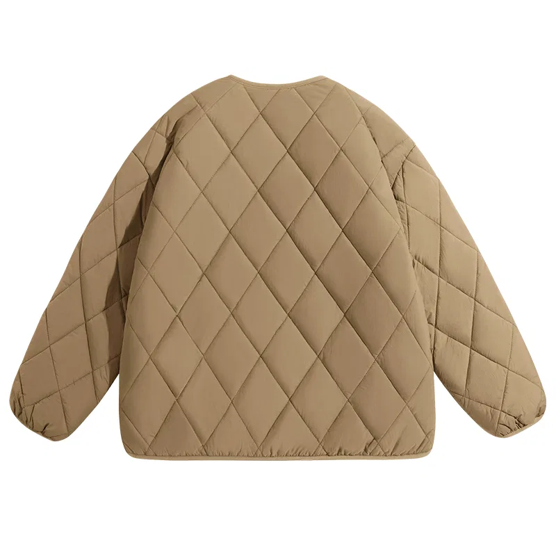 Детский пуховик без воротника с принтом MINISO, [Thickened and Fleece-Lined]Palm Green — фото 4