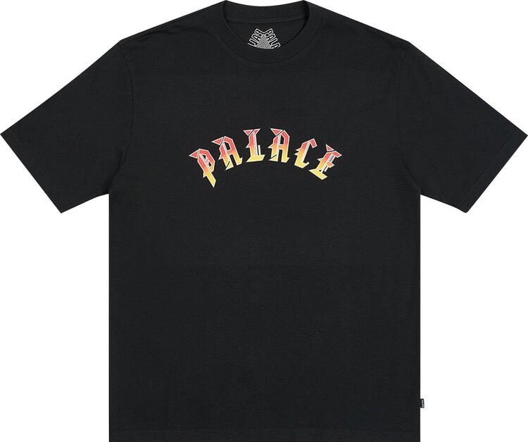 

Футболка Palace x Spitfire P-Fire T-Shirt 'Black', черный