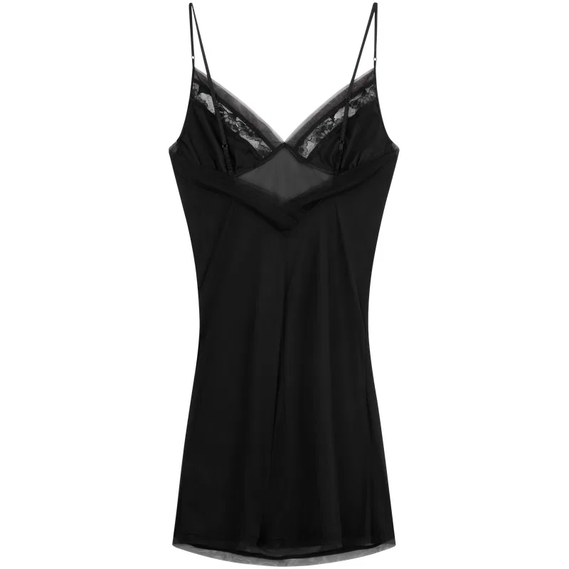 Женская ночная сорочка Calvin Klein, Space Black — фото 4
