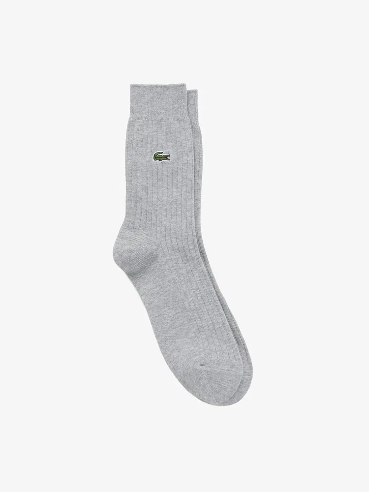 Носки 3 пары, модель Houndstooth LACOSTE, Grey — фото 2