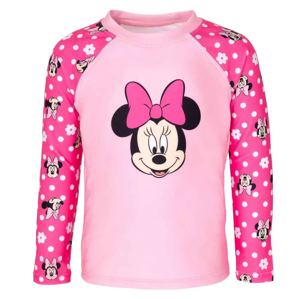 Детский комплект для плавания для девочек с принтом Minnie Mouse Disney, Pink — фото 4