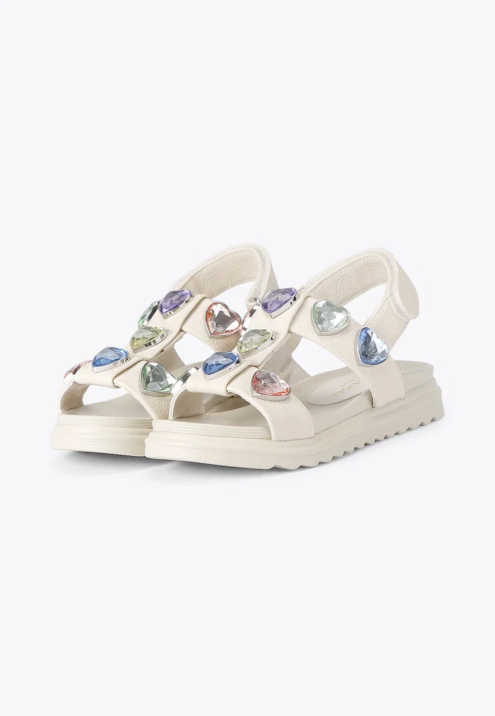 Миниатюрные кристаллы Орсона - сандалии Kurt Geiger London, Bone Comb — фото 2