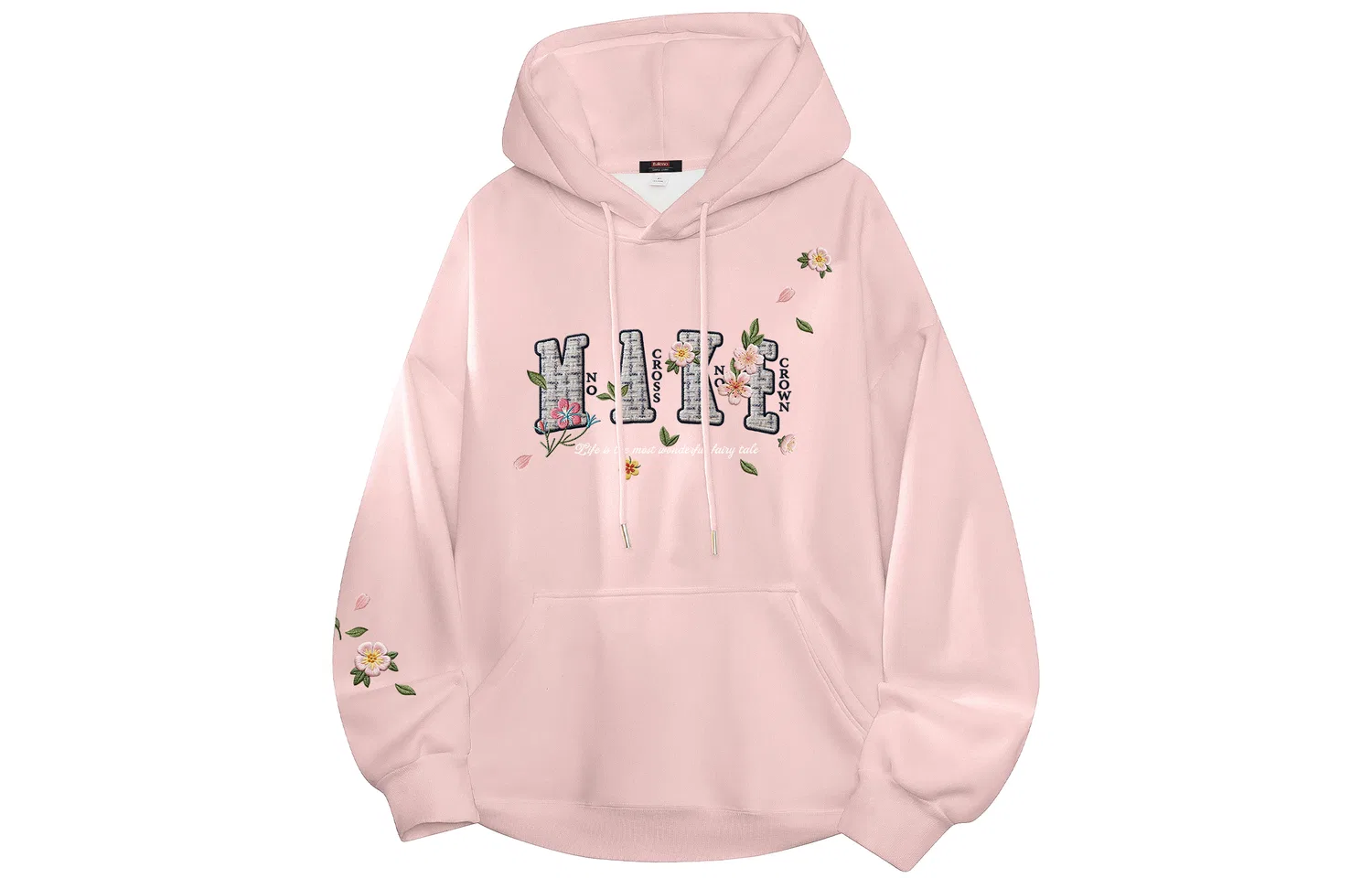 Детский худи с капюшоном утепленный BALENO, Light Pink