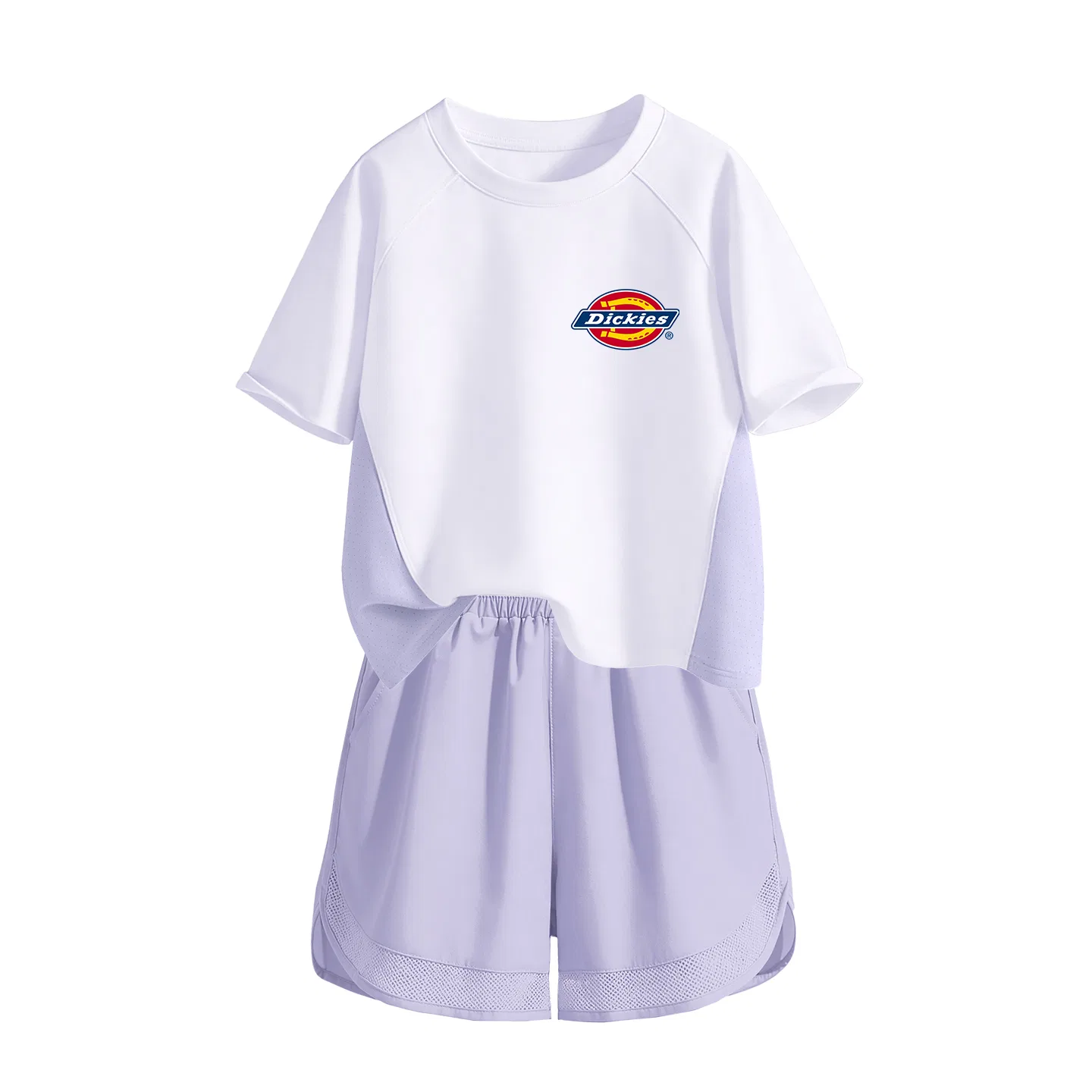 Детский спортивный комплект с круглым вырезом, тонкий, стрейч, Mountain Purple, Dickies