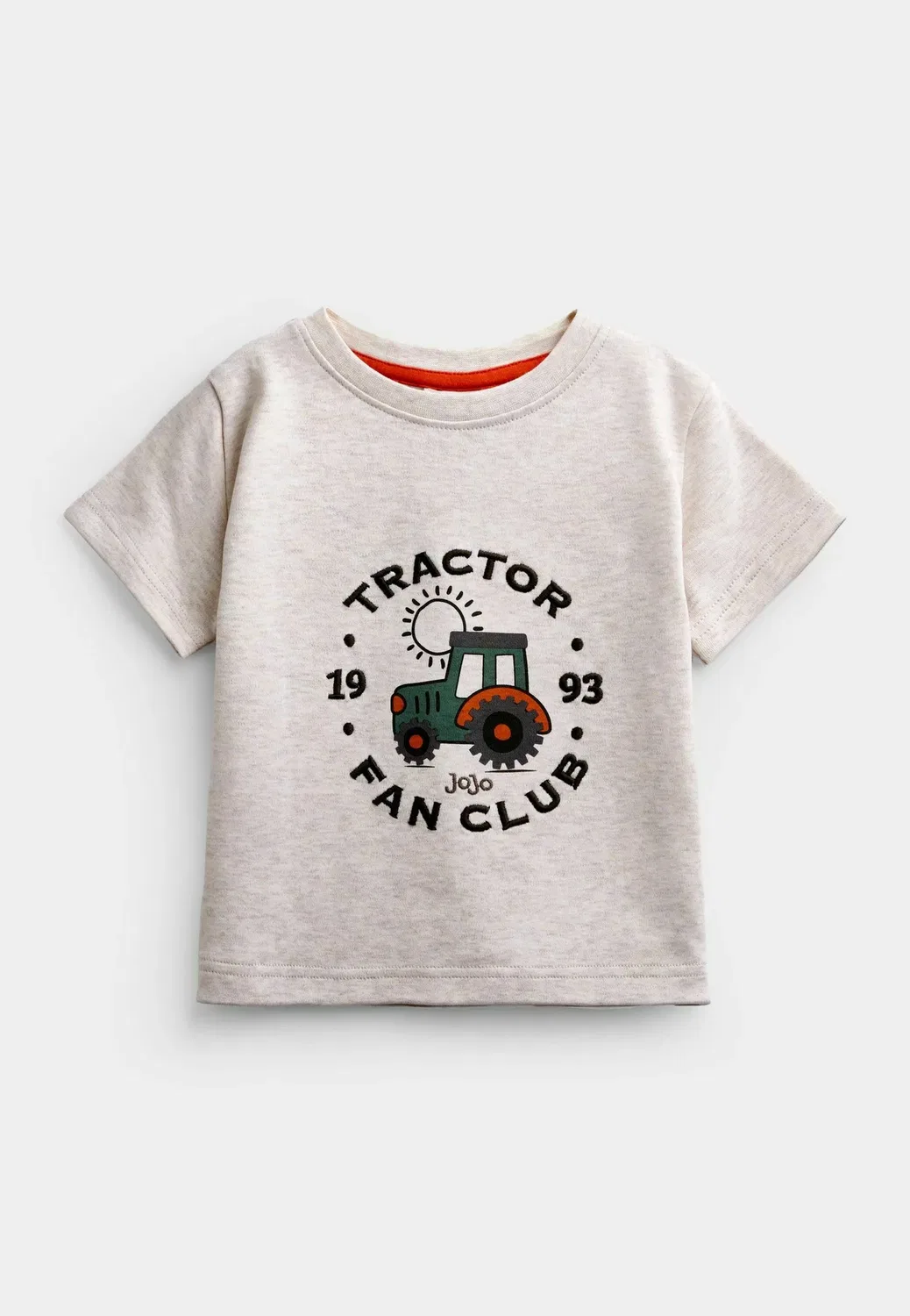 Комплект из рубашки и футболки с начесом - футболка с принтом Jojo Maman Bébé, Khaki Green Check — фото 3