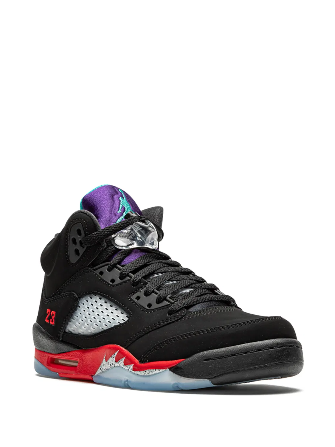 Кроссовки Air Jordan 5 Retro "Top 3", черный — фото 2