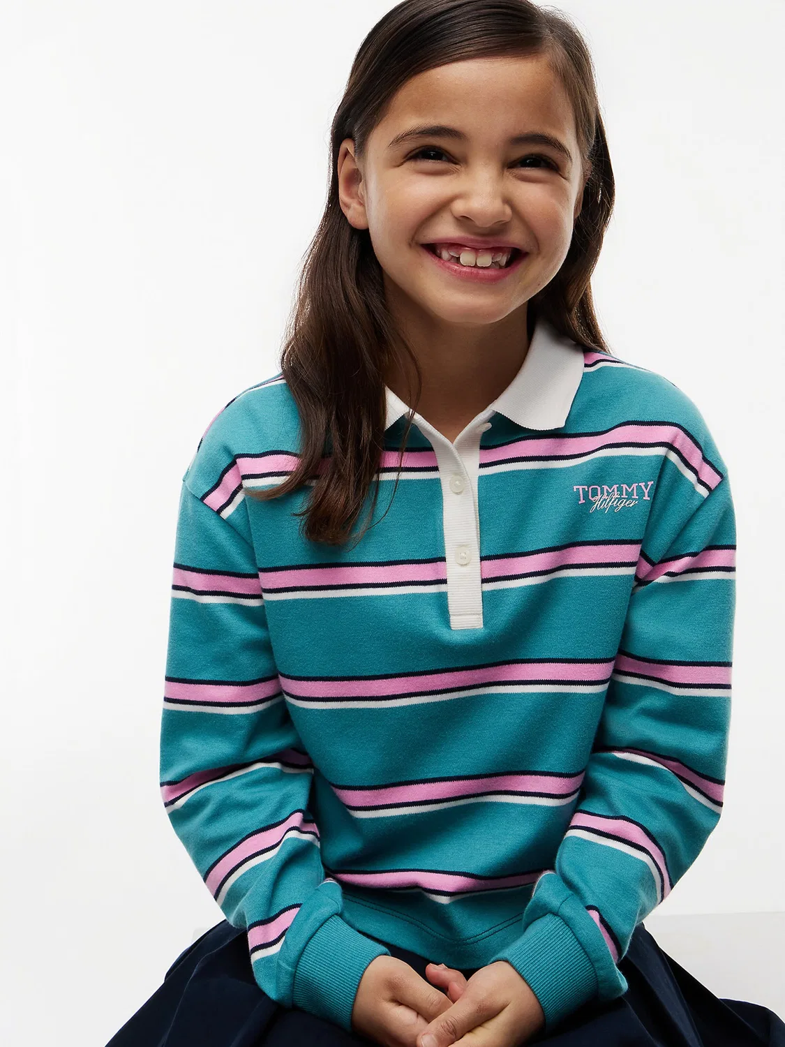 Рубашка Tommy Hilfiger цвета Бетон — фото 4