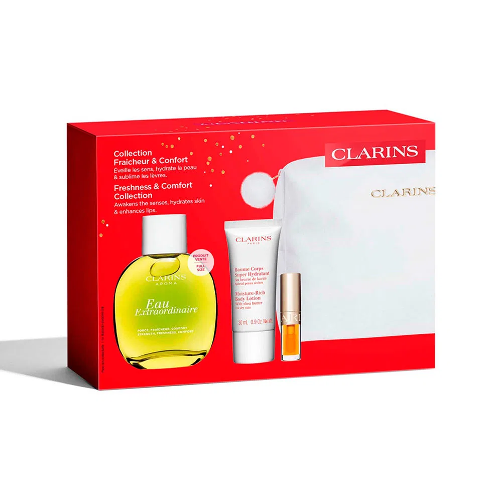 Набор косметики для тела Eau Extraordinaire Clarins, 4 предмета — фото 2