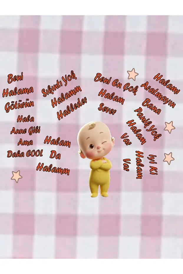 Детское боди для новорожденных с принтом Gift Family Series 8 Still Themed With Writing Printed Nsr Tasarım, White — фото 2
