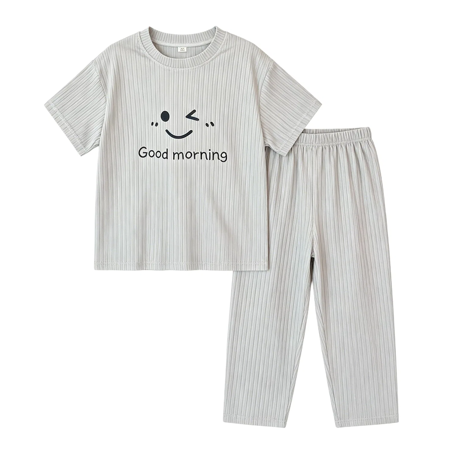 Детский комплект для отдыха Lanza Loungewear Set 2 Piece Set Kids', Light Gray