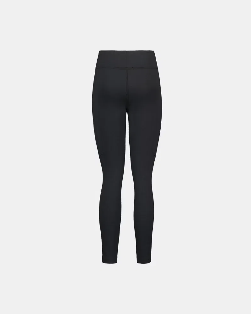 Леггинсы-карго детские с карманами и внутренним швом 63,5 см UA Heavy Twist UnderArmour, Black/Steel — фото 3
