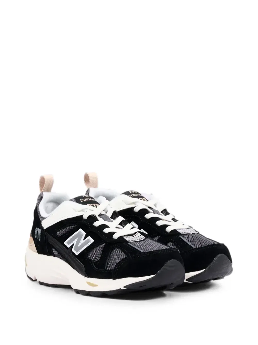 Кроссовки 878 на шнуровке New Balance Kids, черный