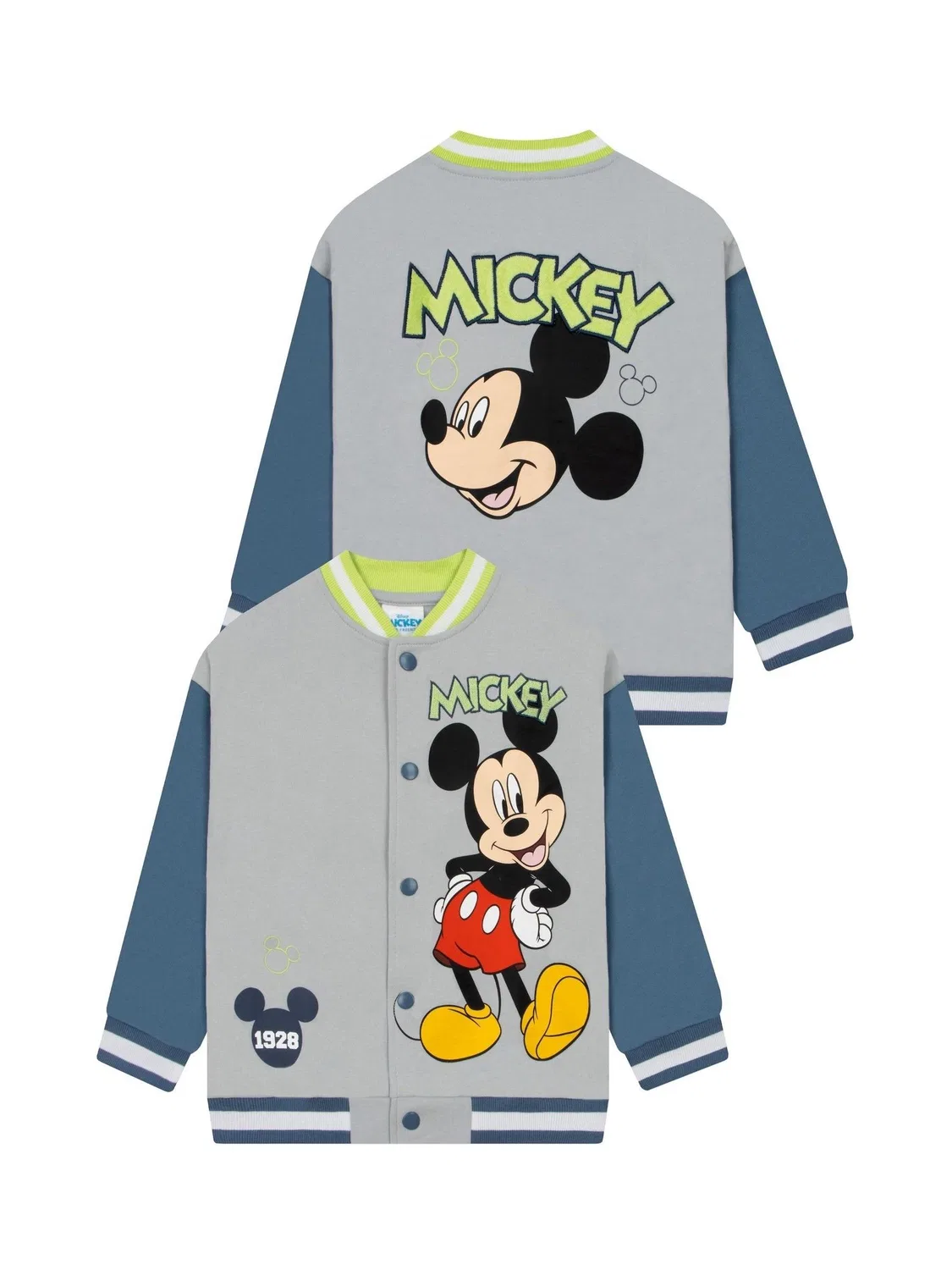 Куртка-бомбер Mickey Mouse Character, серый
