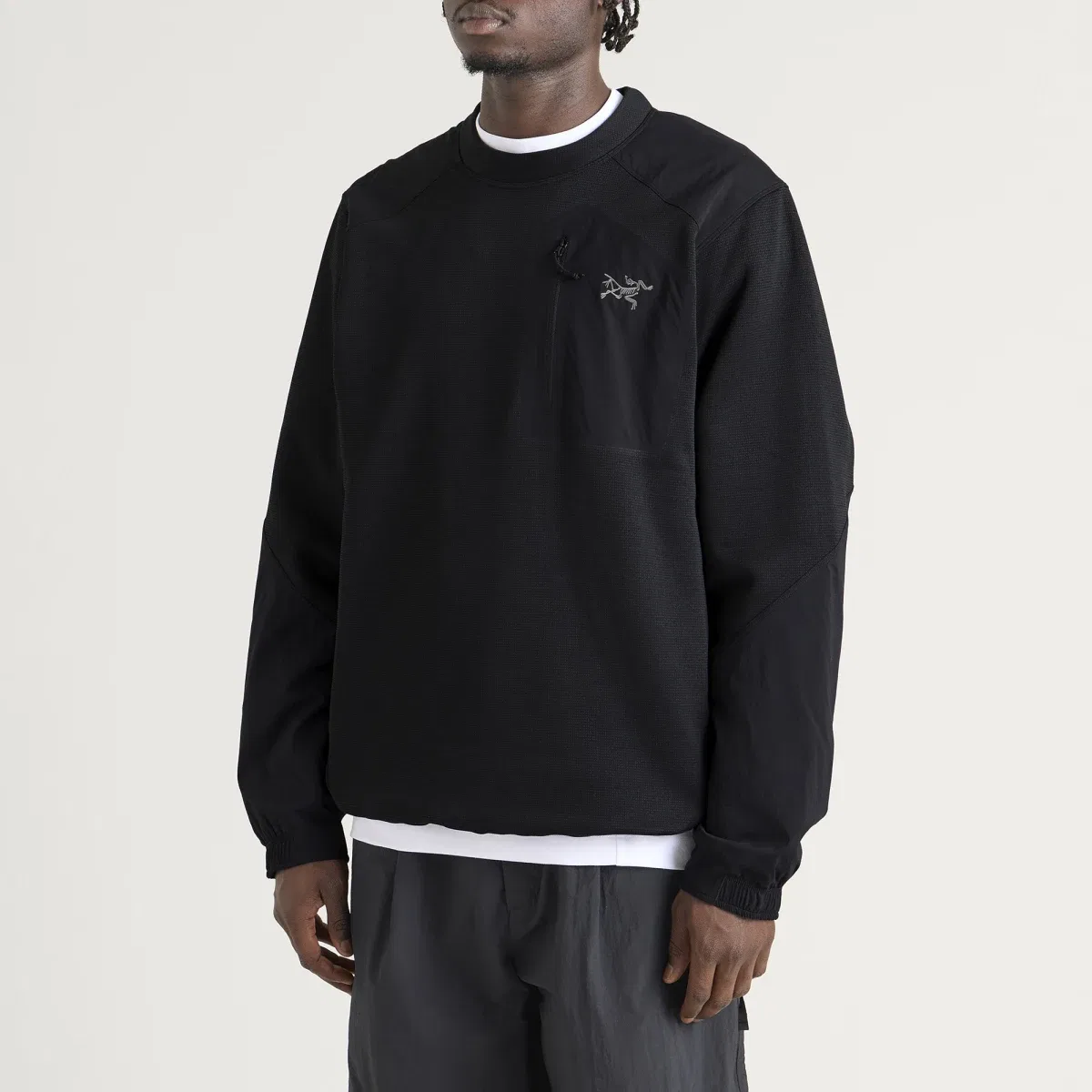 Свитшот Konseal crew Arcteryx, Black — фото 2
