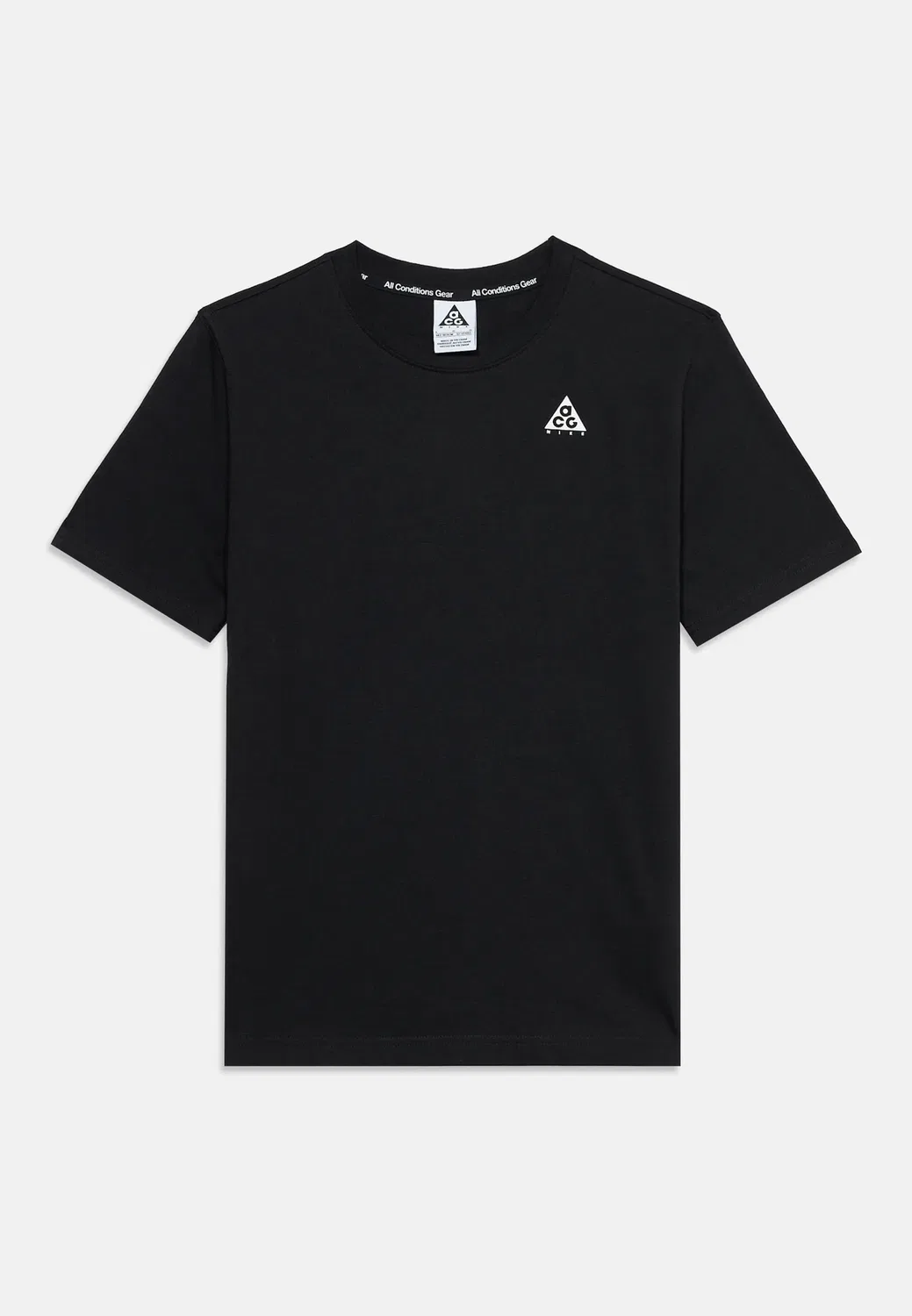 Футболка с принтом, унисекс - базовая футболка Nike Acg, Black