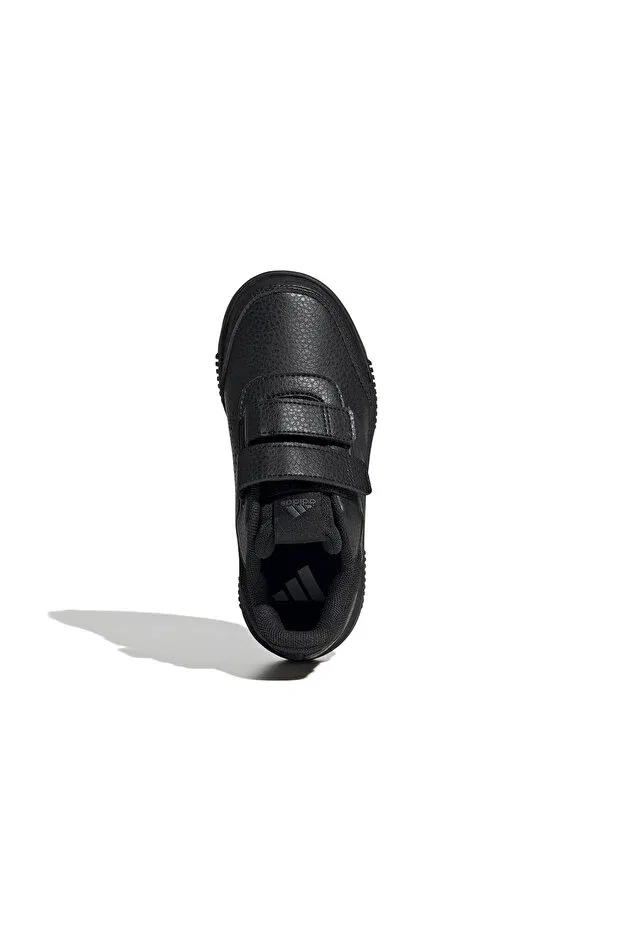 Детские спортивные кроссовки для девочек с липучкой Tensaur velcro daily children's sports shoes colorful Adidas, Black Black — фото 4