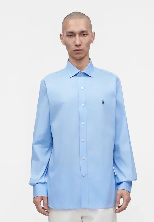 Рубашка из 100% хлопка Dress shirt Polo Ralph Lauren, Austin Blue, синий