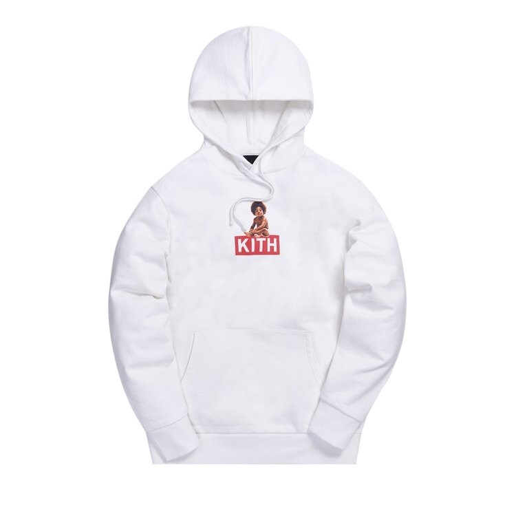 

Худи Kith x Biggie Classic Logo Hoodie 'White', белый