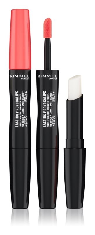 

Стойкая помада Rimmel Lasting Provocalips Double Ended, оттенок 600 Orange, You Comin 3,5 г