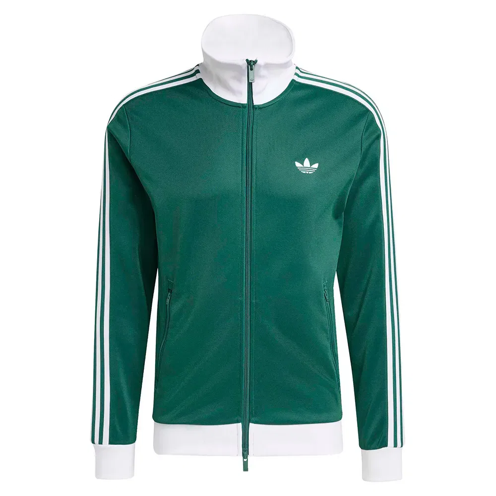 Комплект из кофты на молнии Adidas Originals Classic, зеленый — фото 3