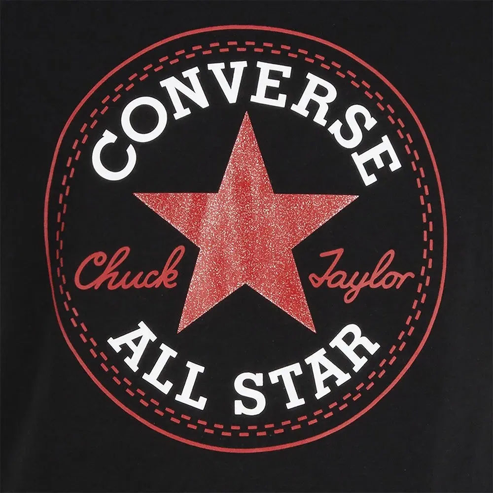 Футболка детская с коротким рукавом Timels Chuck Patch Converse Kids, красный — фото 3