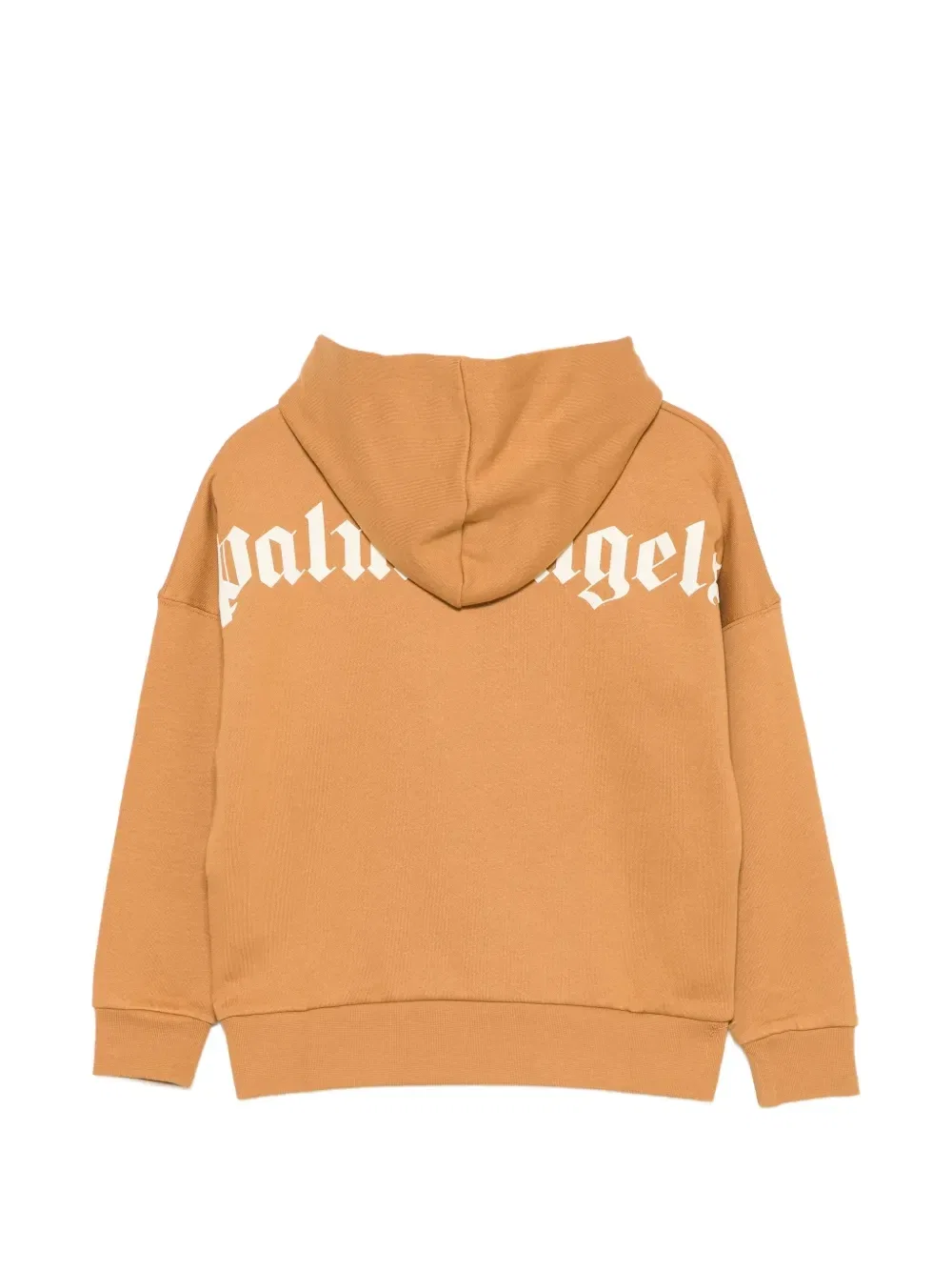 Толстовка с логотипом Palm Angels Kids, коричневый — фото 2