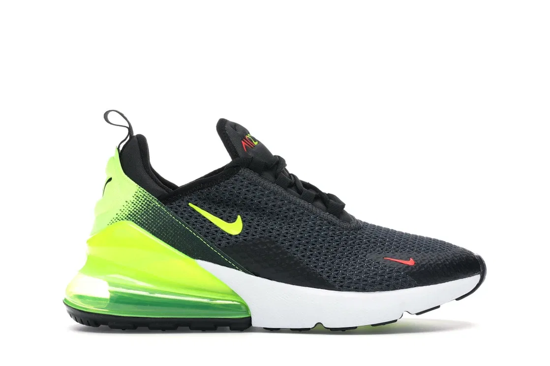 Детские кроссовки Lifestyle Nike Air Max 270, Anthracite/Black-Bright Crimson-Volt