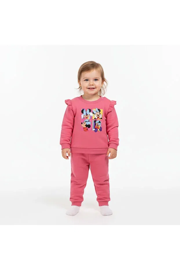 Детский комплект спортивного костюма для девочек хлопковый Ilo, Multicolor