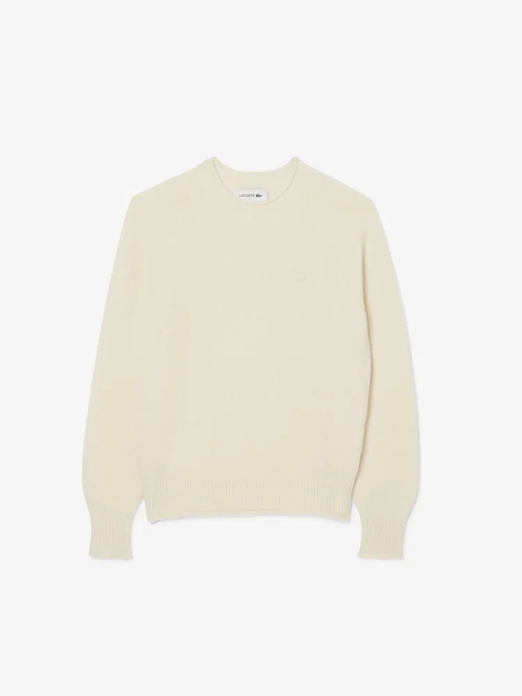 Свитер женский LACOSTE XFJ, кашемировый, круглый вырез — фото 4