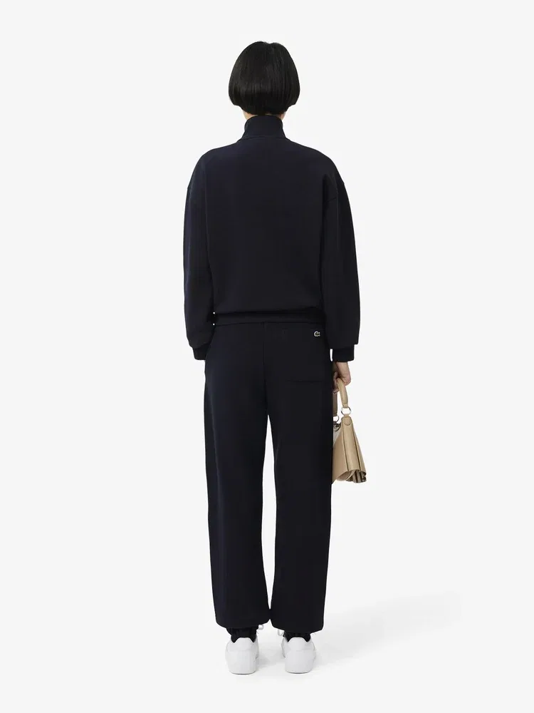 Брюки женские LACOSTE Double Face Pique Sweatpants, Navy — фото 3