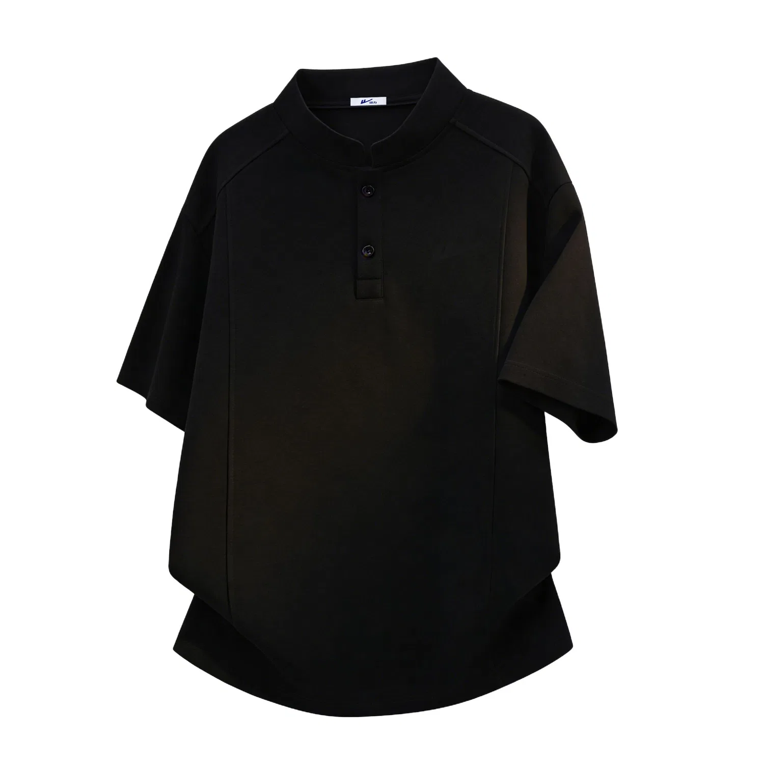 Детское поло с принтом Open Ended Smiling Collection WARRIOR, Black