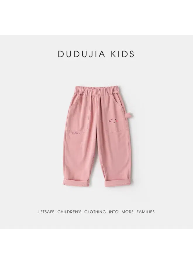 Штаны детские свободные Dudu Doodle Home, розовый — фото 3