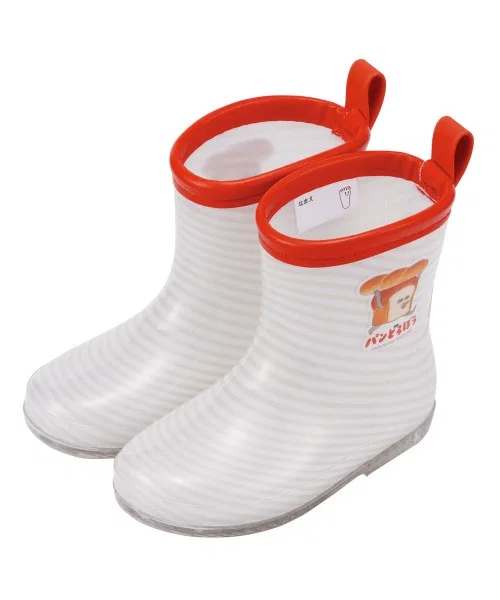 Детские резиновые сапоги с принтом, 14 см Skater, Off White