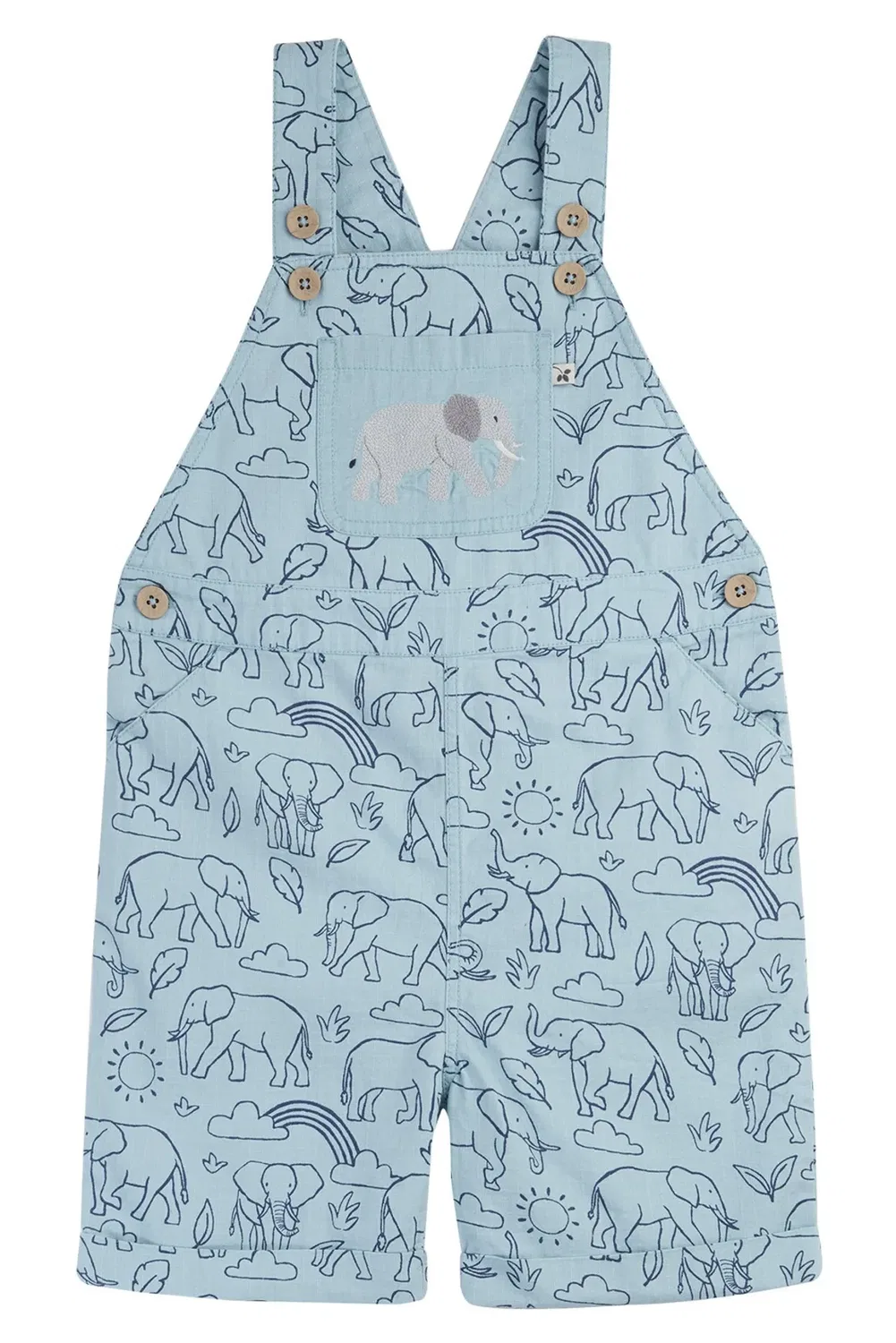 Детские шорты-комбинезон Matthew Frugi, Blue
