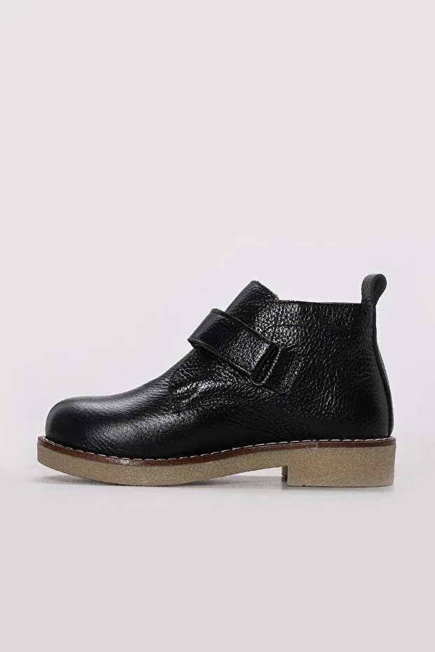 Детские ботинки для девочек на плоском ходу 257kfa2023 Fast Step, Black — фото 2