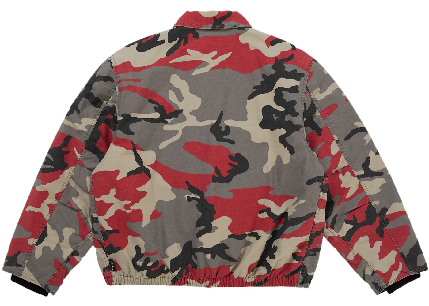 Мужская куртка Cordura Twill Utility с принтом Supreme, Red Camo — фото 3