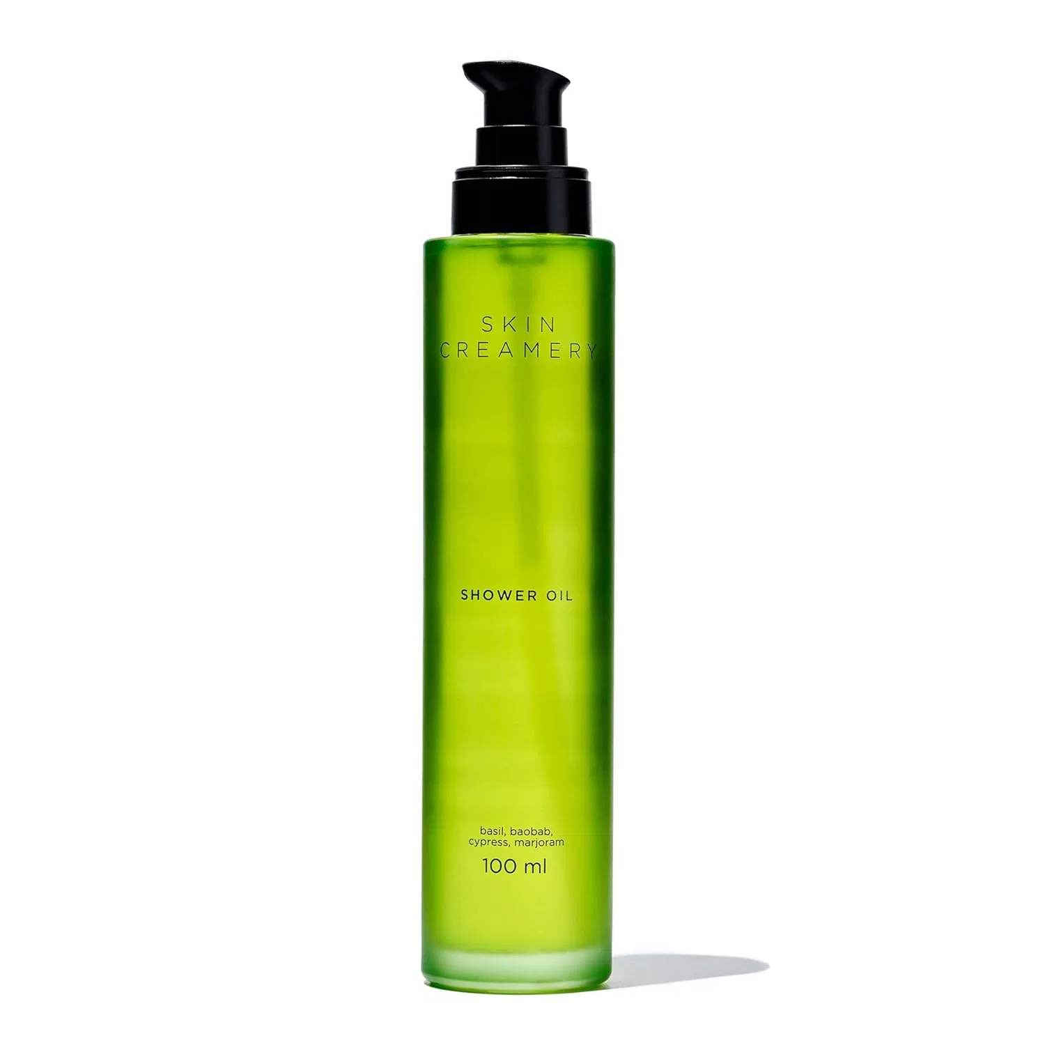 Масло для душа и ванны Shower Oil, Body & Bath Oil, Antioxidant Fragrance Oil с кипарисом, базиликом и омегой баобаб, 100 мл, ayawa