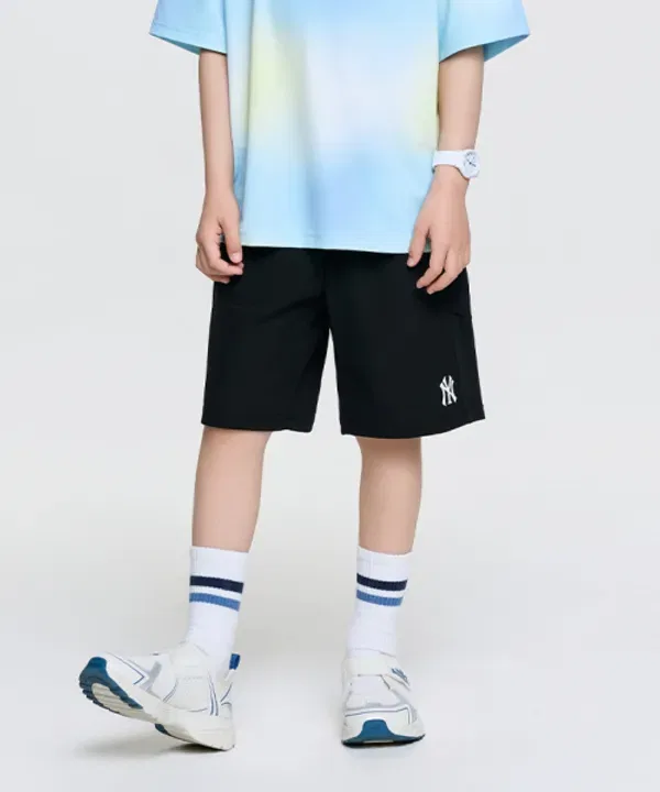 Шорты спортивные с сетчатой вставкой, SPORTIVE Mlb Kids, черный — фото 3