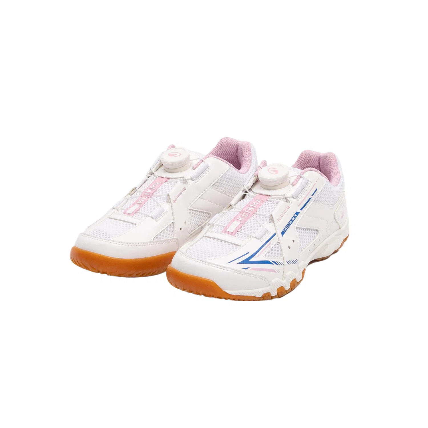 Детские кроссовки дышащие низкие для тренировок DECATHLON, Light Crystal Pink/Snow/Cobalt Blue — фото 3