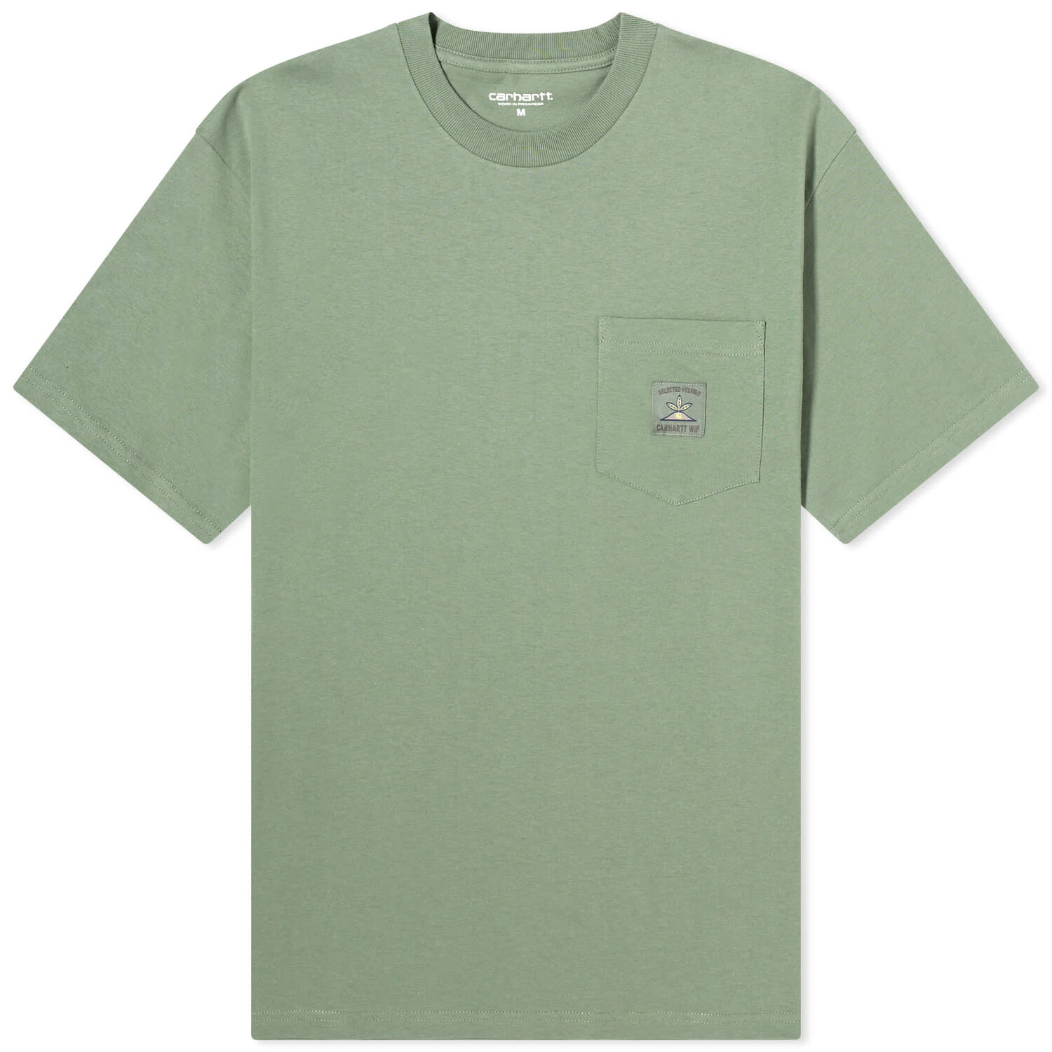 

Футболка Carhartt Wip Field Pocket, зеленый