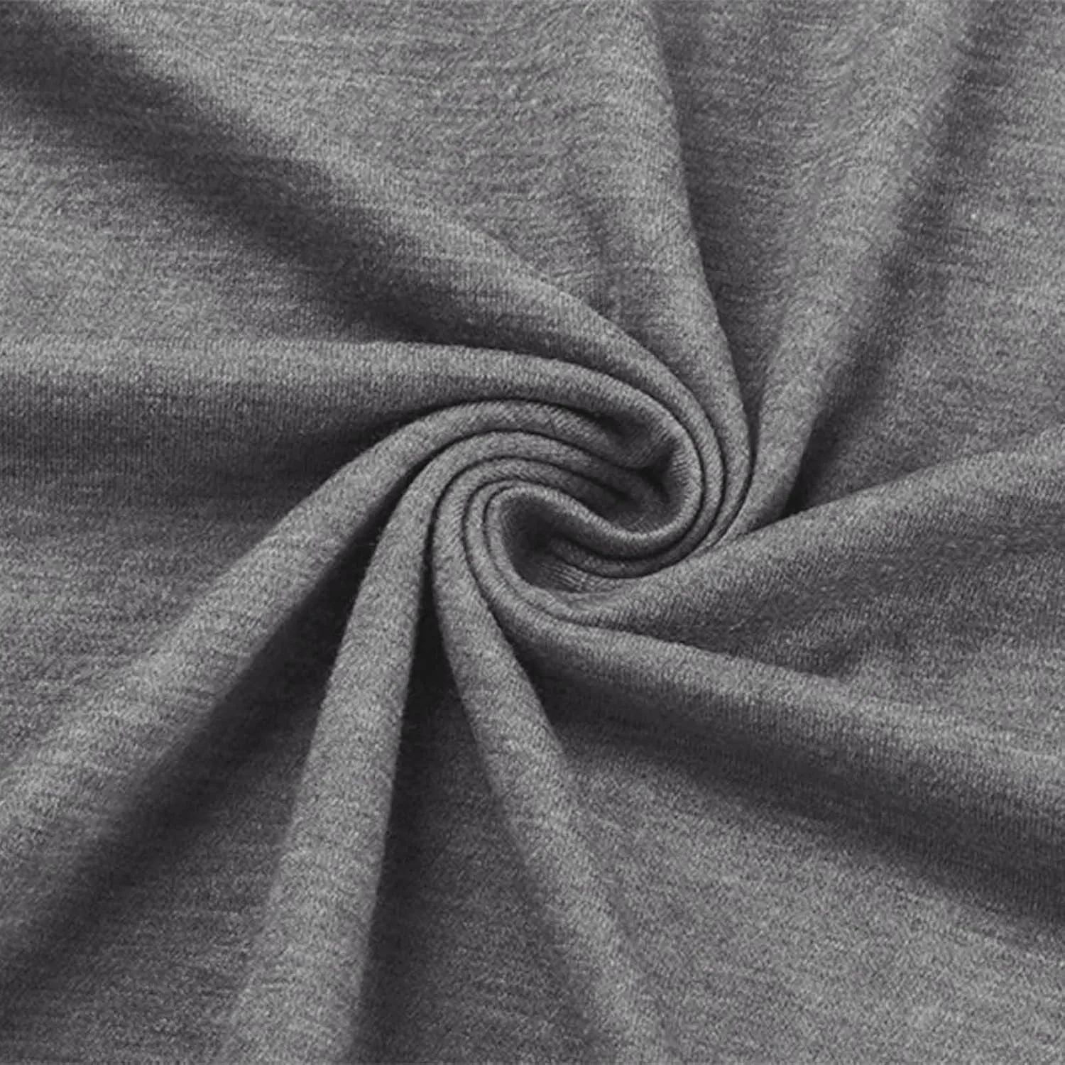 Мужская хлопковая футболка-поло с карманом Henley, Gray — фото 4