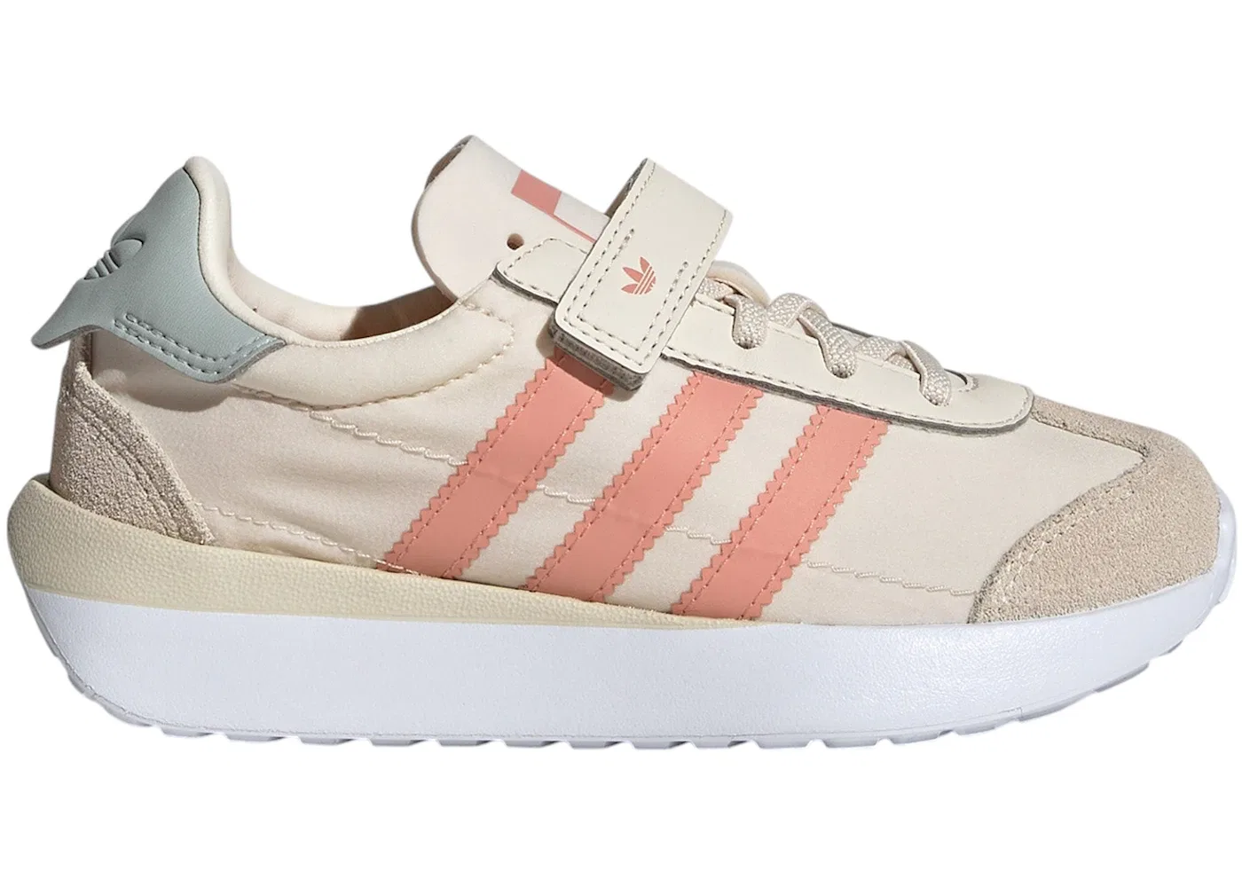 Детские кроссовки lifestyle с принтом Adidas Country XLG Adidas, Wonder White Wonder Clay Wonder Silver
