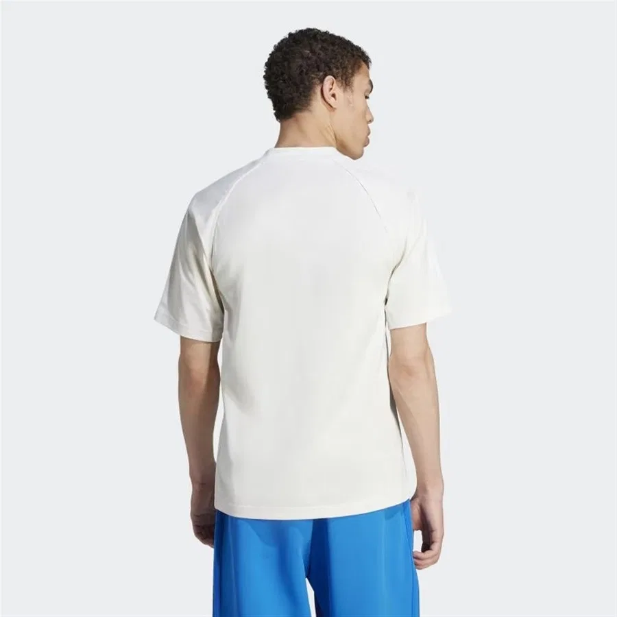 Футболка с коротким рукавом Blue Version Essentials Short Sleeve adidas, Белый — фото 3
